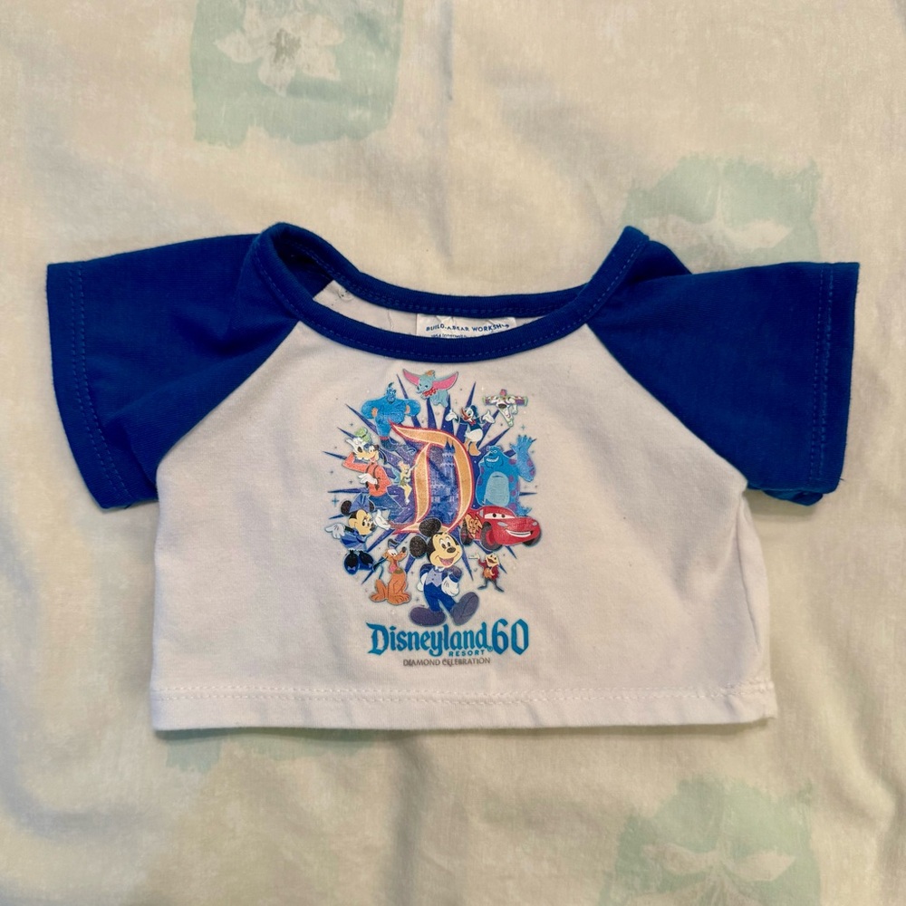 Build a Bear Disneyland tshirt